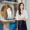 Kim Ha Neul Rayakan Natal di Panti Asuhan
