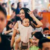 Dea Ananda Ajak Baby Sanne Nontonin Ariel Nidji Manggung