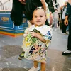 Dea Ananda Ajak Baby Sanne Nontonin Ariel Nidji Manggung
