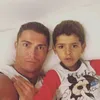Foto Lucu Cristiano Ronaldo &amp; Anak