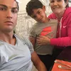 Foto Lucu Cristiano Ronaldo &amp; Anak