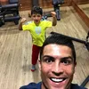 Foto Lucu Cristiano Ronaldo &amp; Anak