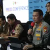 Konferensi Pers Lula Lahfah di Polres Metro Jaya