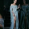 Raisa Cantik Pakai Dress Warna Biru