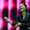 Raisa Tampil Menawan di Atas Panggung