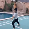 Kris Dayanti latihan wushu