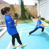 kris Dayanti ikuti instruksi pelatih wushu