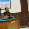 Andre Taulany di Depan Awak Media