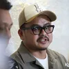 Rully Angga Akbar di depan wartawan
