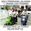 Meme Pengendara Motor