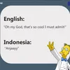 meme lucu, meme unik, meme translate, translate indonesia inggris