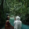 Liburan Dinda Hauw Kali Biru Raja Ampat