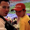 seleb nonton piala dunia, nonton piala dunia qatar