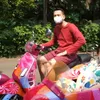 Nagita Slavina Vespa tandem
