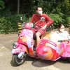 Nagita Slavina Vespa tandem