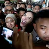 Nikita Mirzani saat di pengadilan