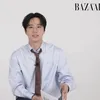 Lee Jun Young pakai dasi