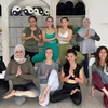 Pose Yoga Wanda Hamidah