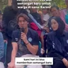Lesti Kejora dan Rizky Billar sambangi korban bencana