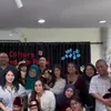 Lesti dan Billar Bareng Orang Tua Murid di sekolah Levian