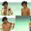 lee min ho, beach, pantai, the heirs, topless
