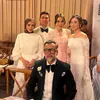 Axel Matthew dan Jeremy Thomas serta keluarga