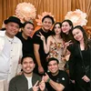 Mahalini bersama sahabat di backstage