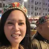 maia estianty pakai peci