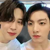 Foto Jimin BTS yang Rambutnya Sudah Mulai Panjang