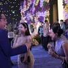 Cupi Cupita dan Gofar Hilman Kondangan