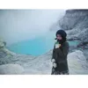 Andien Liburan ke Kawah Ijen
