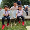 Mikhael Moeis anak Sandra Dewi