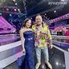 Potret mesra Nassar dan Findi Artika.