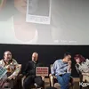 Marshanda ngobrol dengan Teuku Rifnu