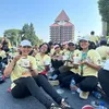Ira Wibowo Lari 10K UI Teman Kuliah