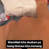 Potret kaki dan tangan Baby L.