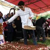 Pemakaman Ibu Maxime bouttier meninggal Rumah Luna Maya