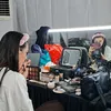 Melly Lee di ruang make up