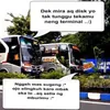 meme kocak bus malam lucu