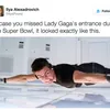 Meme Lady Gaga di \'Super Bowl 2017\'