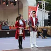 Potret Rara LIDA di Moskow.