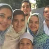 Ayu Azhari dan keluarga