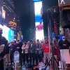 Shalat Tarawih di Times Square