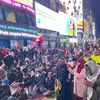 Shalat Tarawih di Times Square