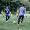 Potret Lavin Faiz main bola.