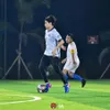 Potret Lavin Faiz main bola.