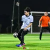 Potret Lavin Faiz main bola.