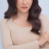 Sarwendah pakai kaos polos