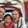 liburan selebriti, liburan wulan guritno