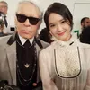 Yoona SNSD &amp; Karl Lagerfeld